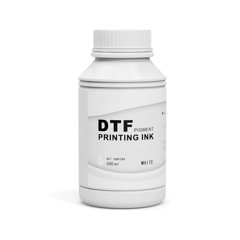 Punehod DTF Ink 500ml Direct to Transfer Film Ink Combo CMYKWW for PET Film Heat Transfer Printing, Refill for DTF Printer with Printhead L1800 R1390 L805 L8058 XP600 TX800